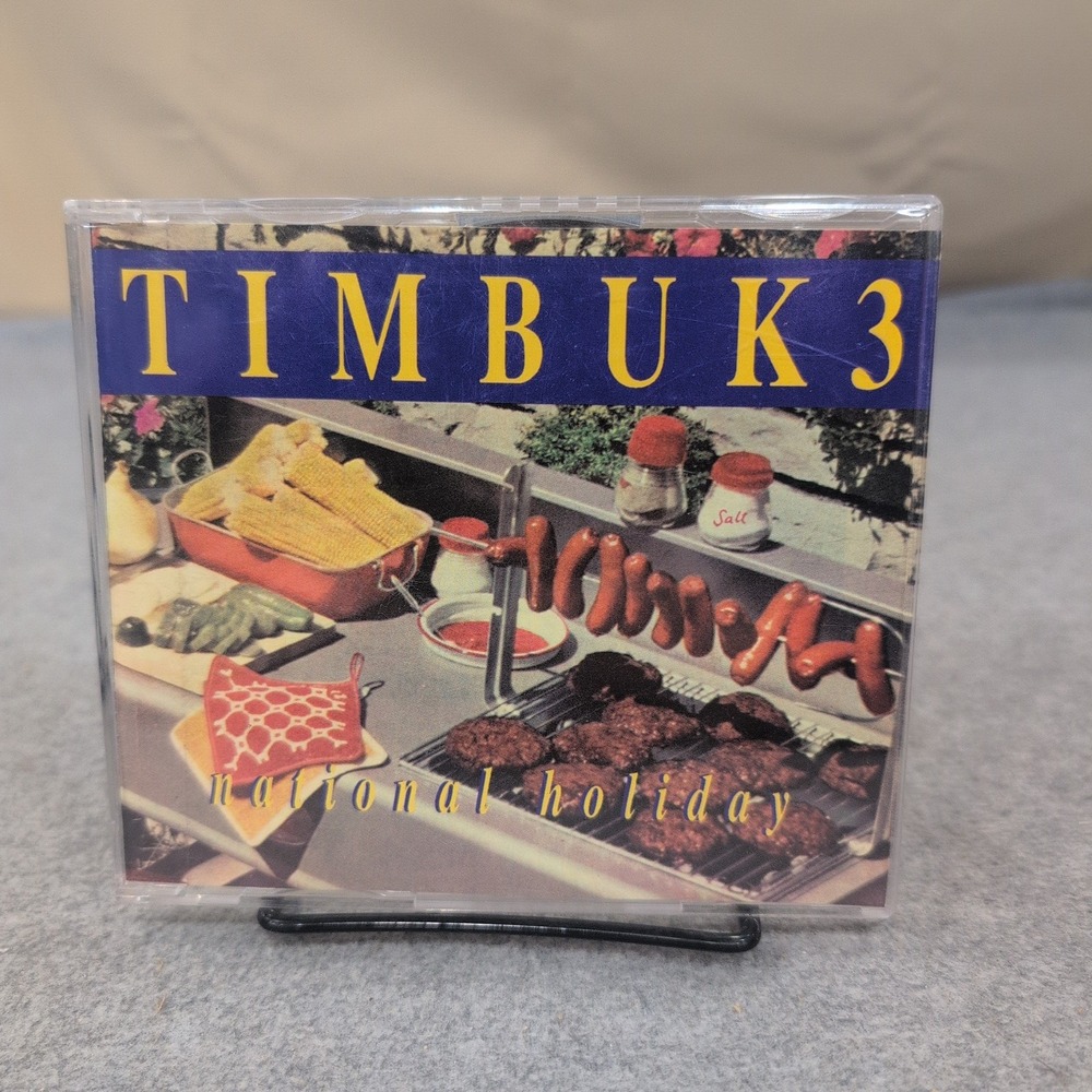 Timbuk3 National Holiday Promotional CD Single IRSD-014 IRS Records 1989 - Picture 1 of 3